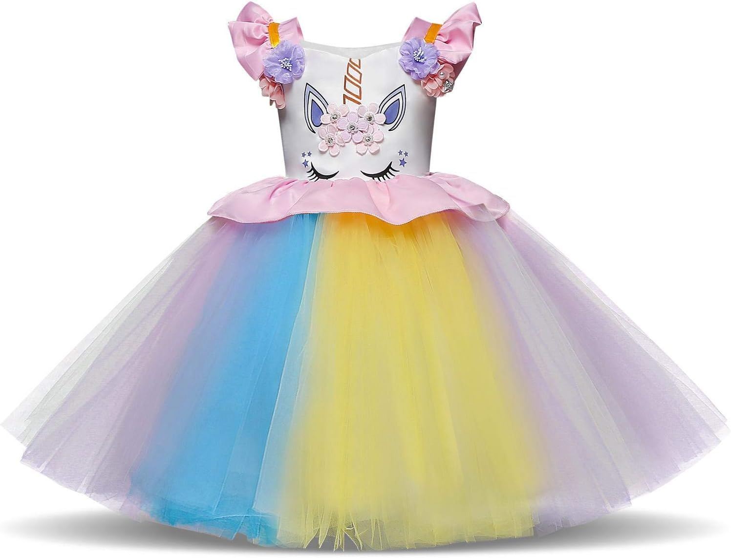 Enchanting Unicorn Elegant Dress for Girls